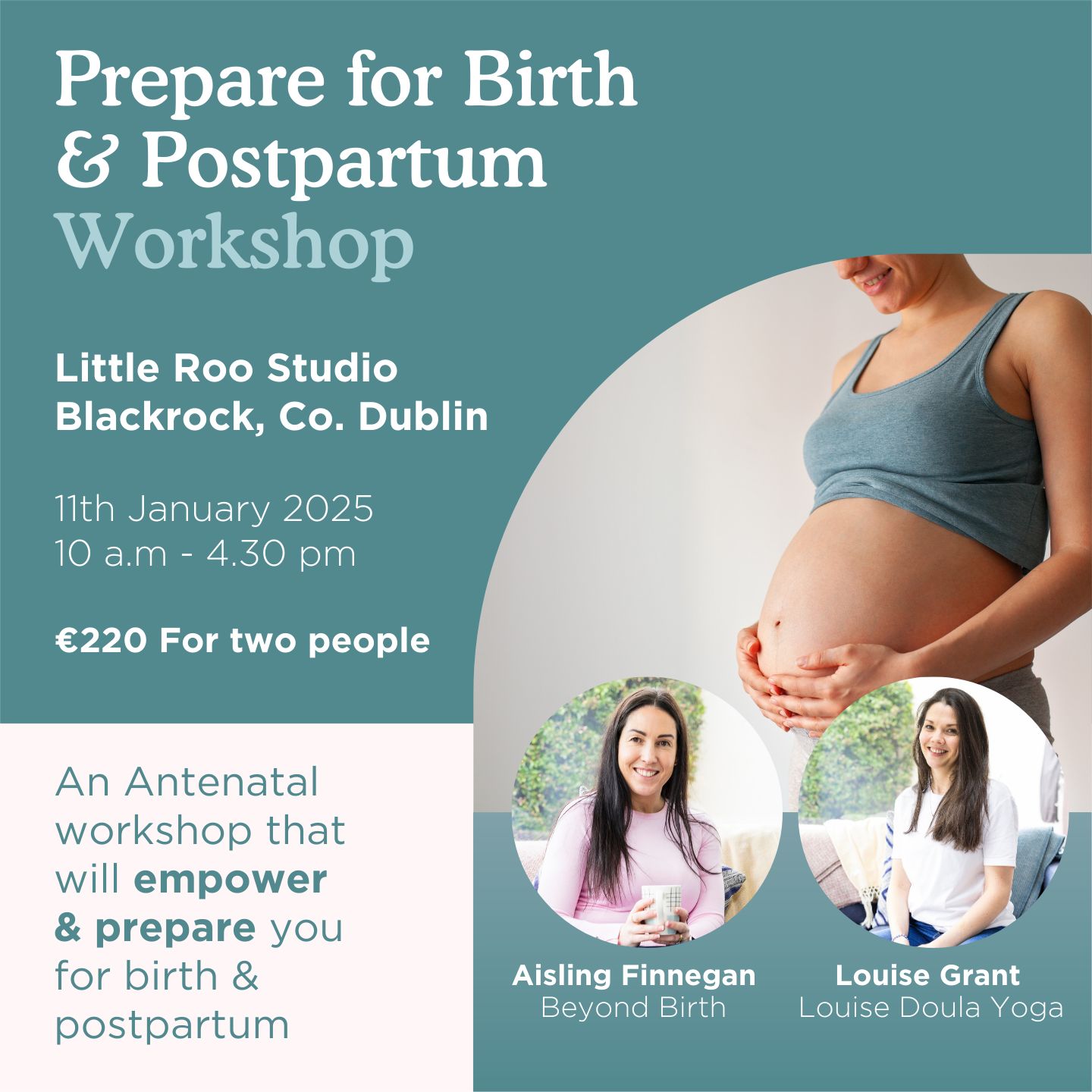 PREPARE FOR BIRTH AND POSTPARTUM ANTENATAL CLASS